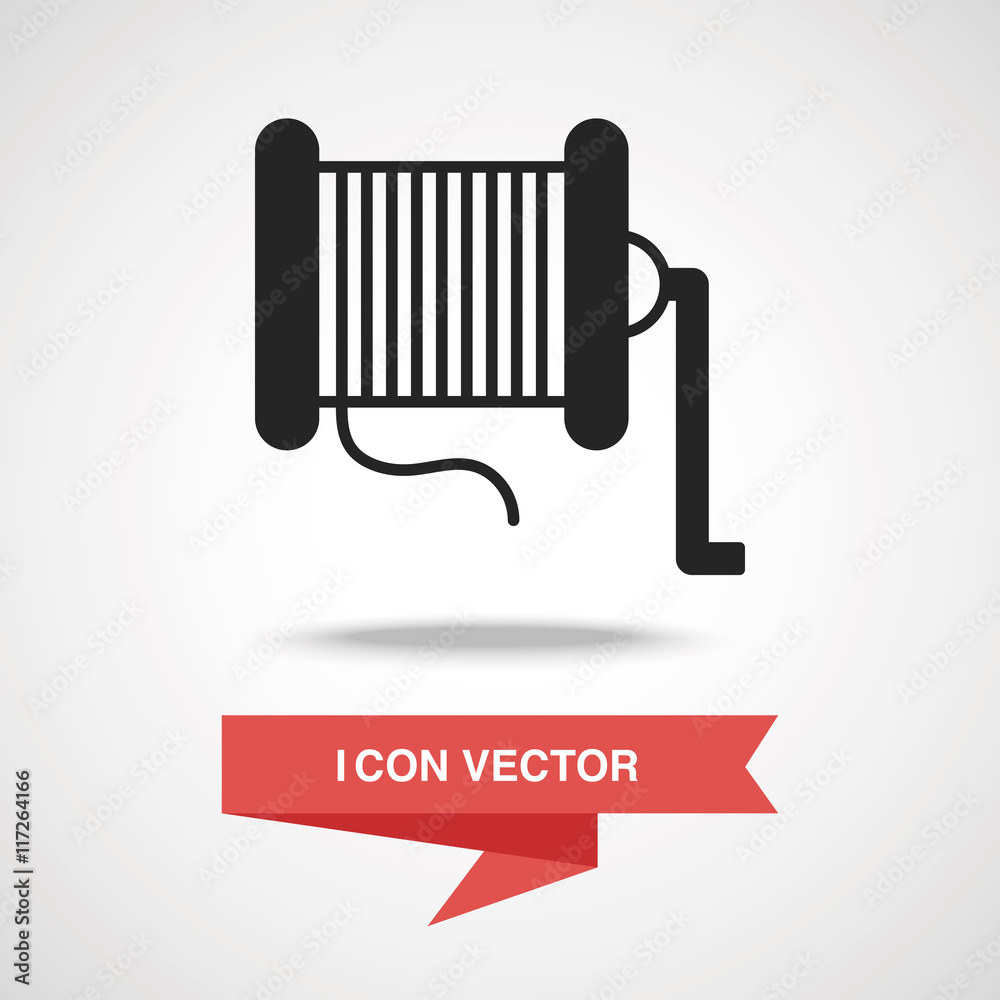 Fishing line icon Fishing line icon