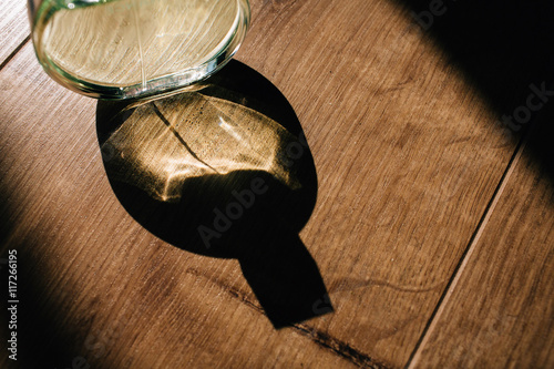 Fotografi perfume on the hard light