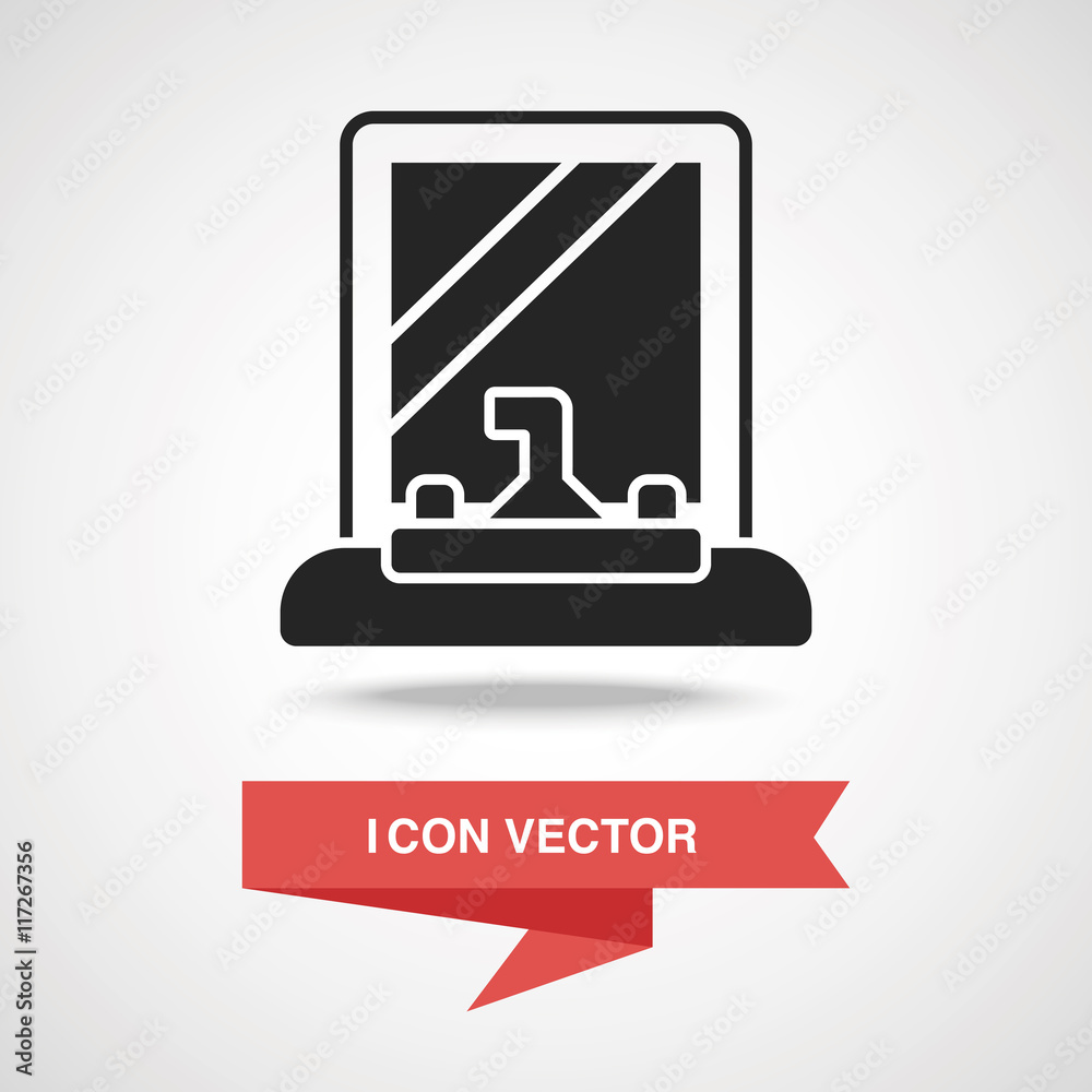 mirror washbasin icon mirror washbasin icon