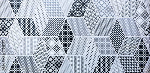 abstract mosaic tile for wall and floor