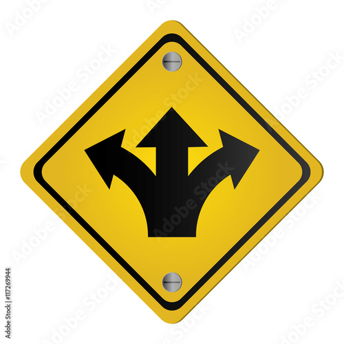 Free Download flat design traffic sign icon vector illustration - GFXLoad