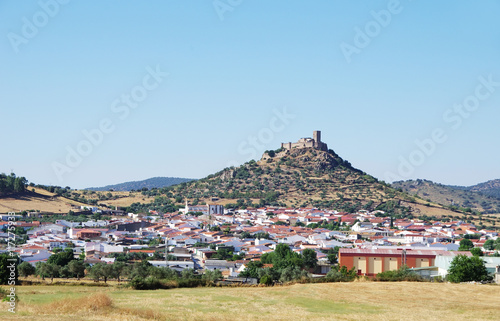 Alconchel, old Village in the province of Badajoz. Spain. photo