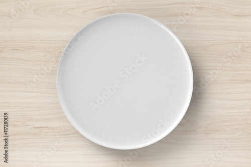 white dish