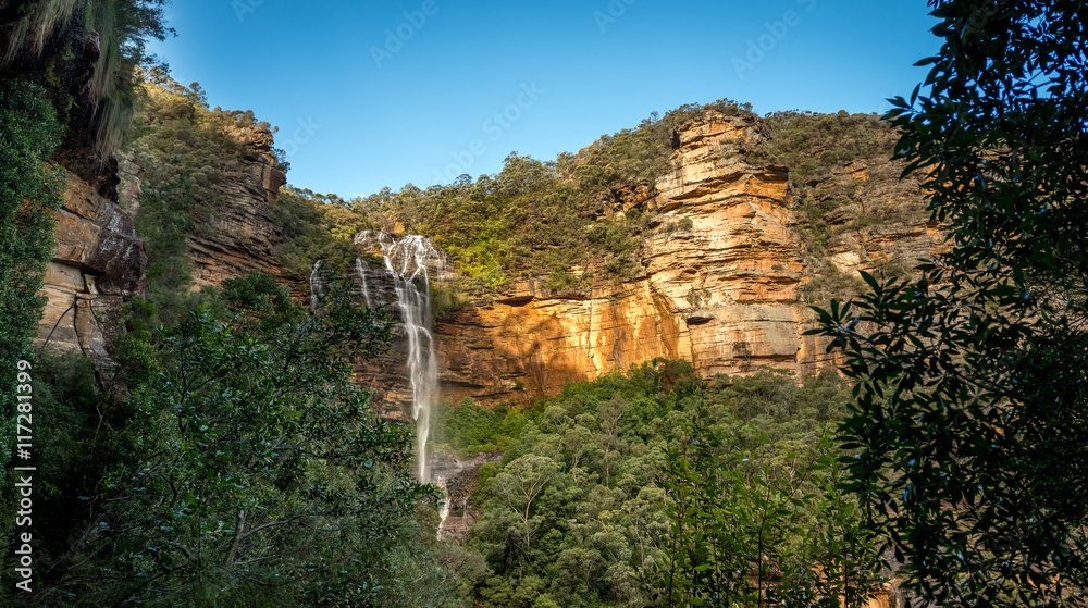 Waterfalls in Blue Mountains national park