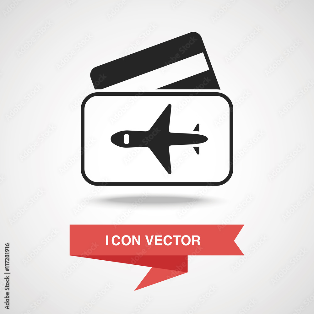 airplane ticket icon airplane ticket icon