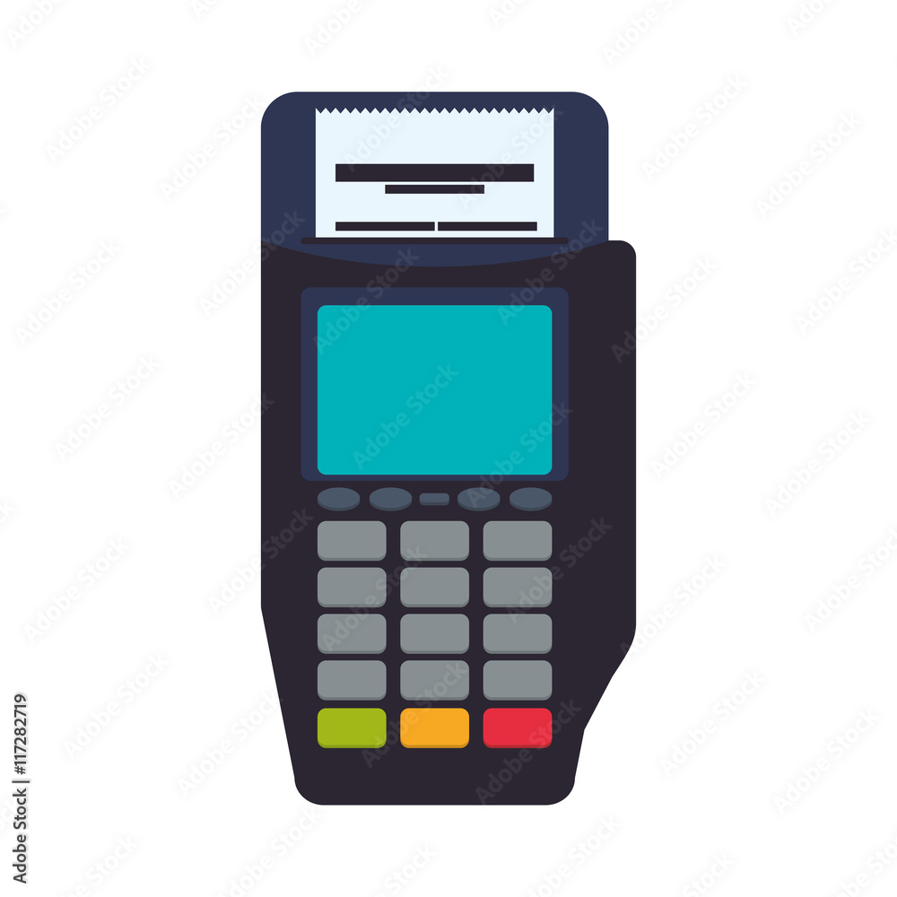 Dataphone money payment buy icon. Isolated and flat illustration. Vector graphic Dataphone money payment buy icon. Isolated and flat illustration. Vector graphic