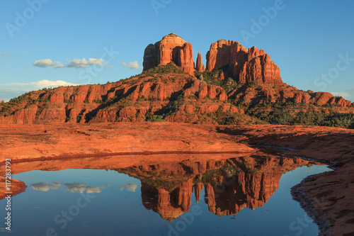 Cathedral Rock Reflection Sedona Arizona © natureguy