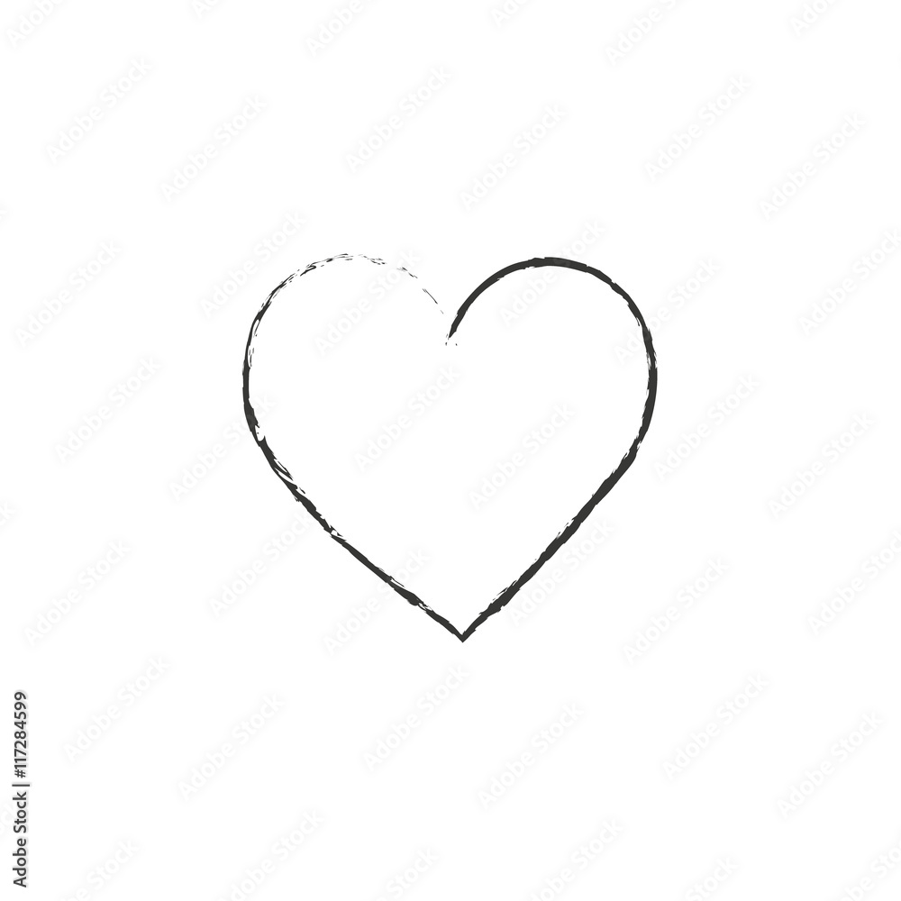 Heart doodle set, vector illustration hand drawn Heart doodle set, vector illustration hand drawn