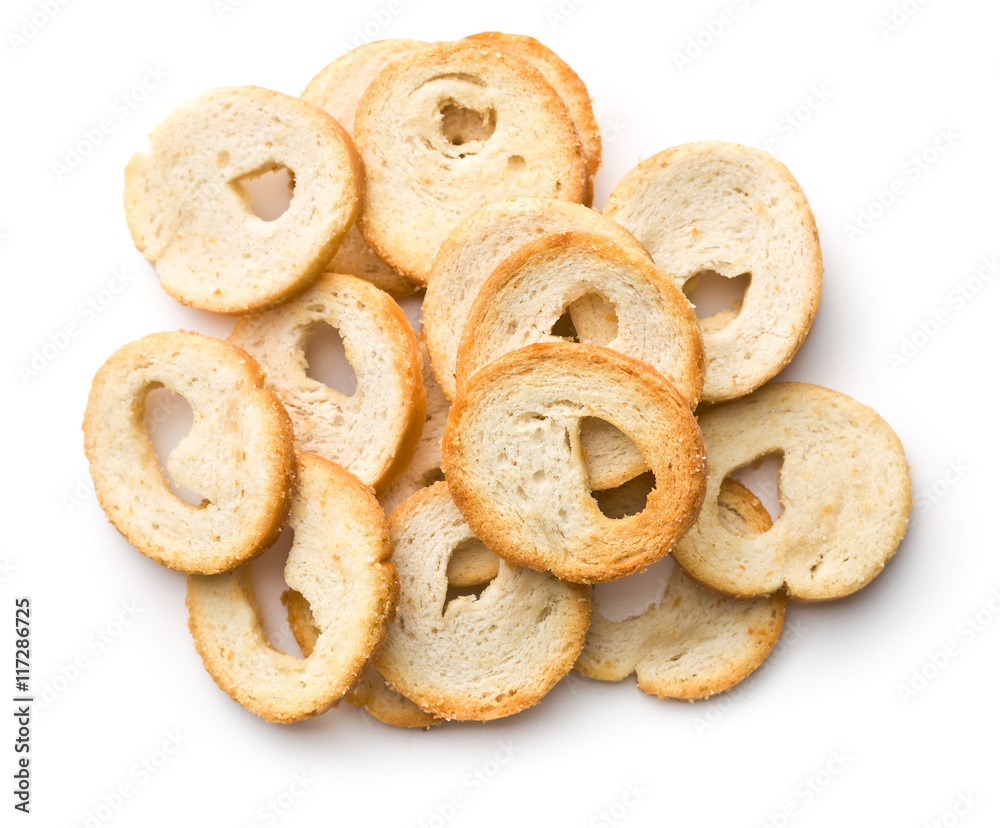 mini bread chips
