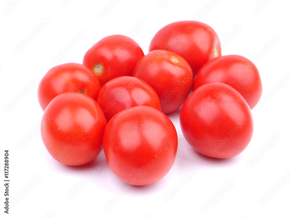 tomatoes on white background tomatoes on white background