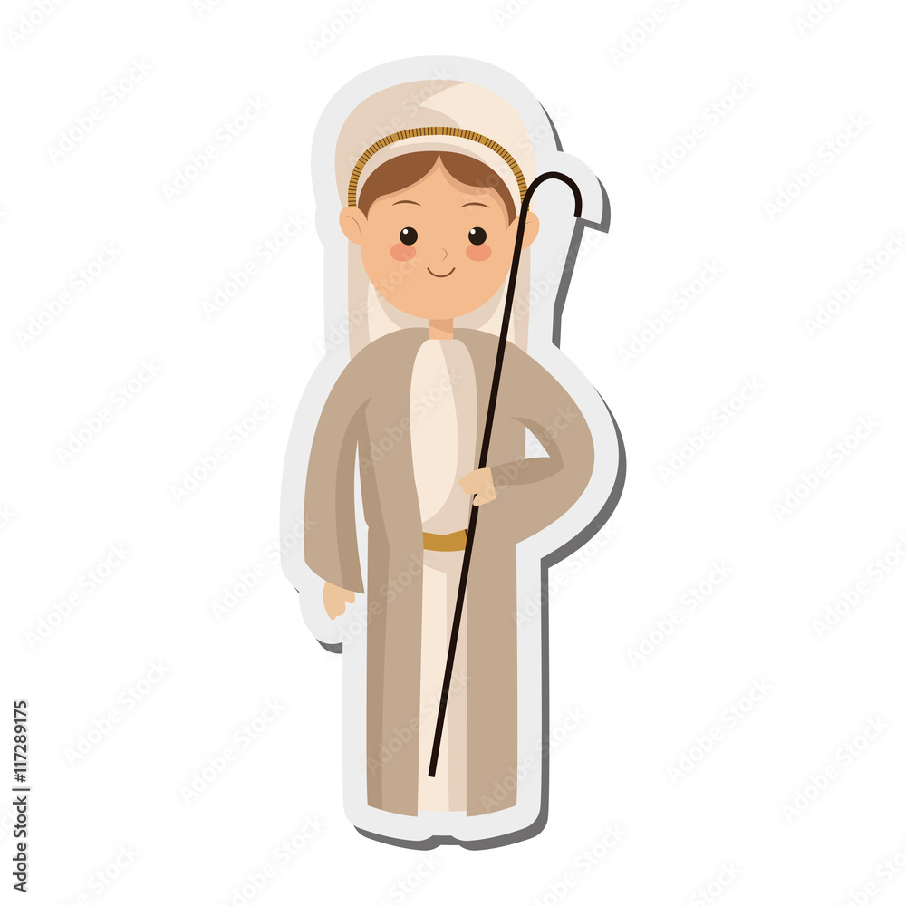 flat design virgin mary icon vector illustration flat design virgin mary icon vector illustration