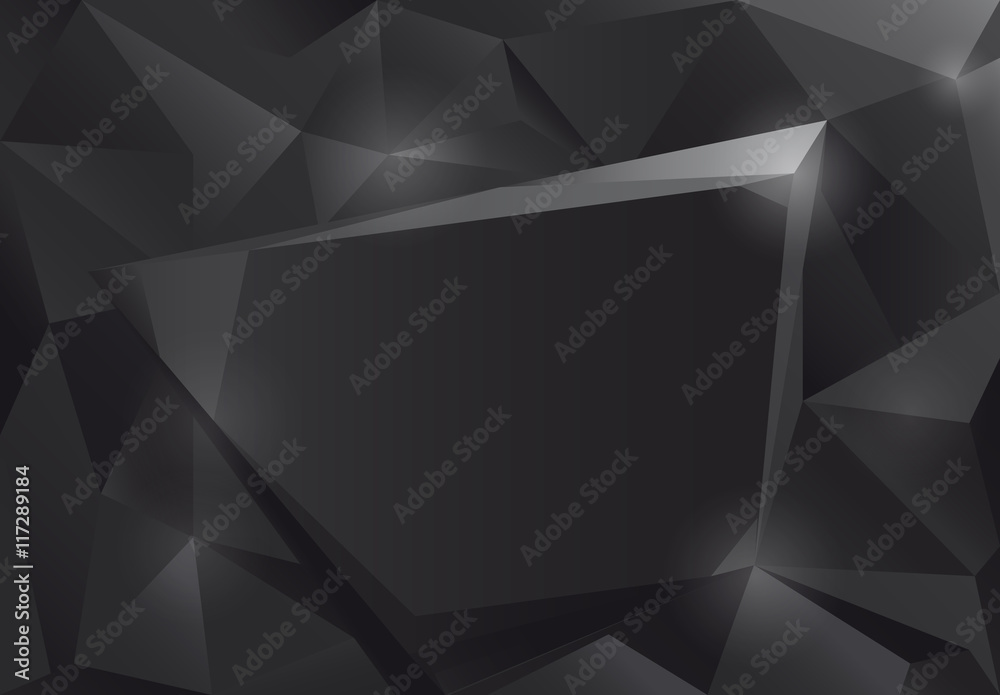 Obraz premium Black design frame.