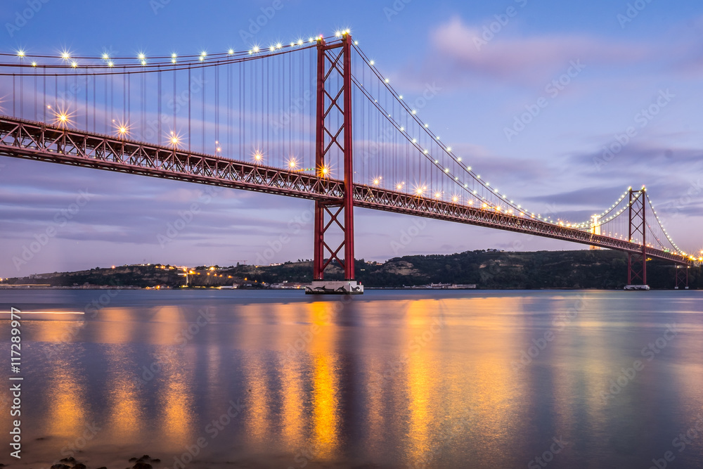 Red bridge Lisbon
