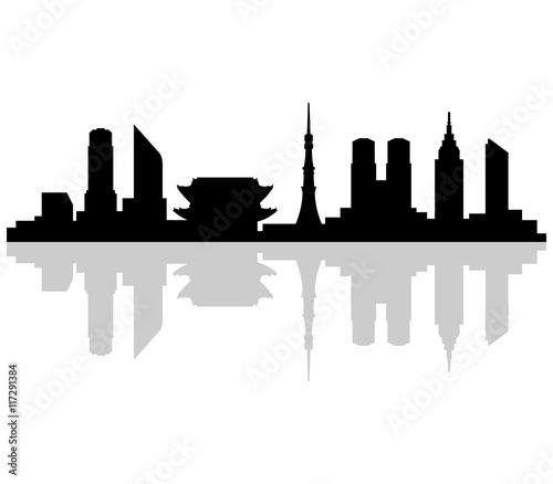 tokyo skyline