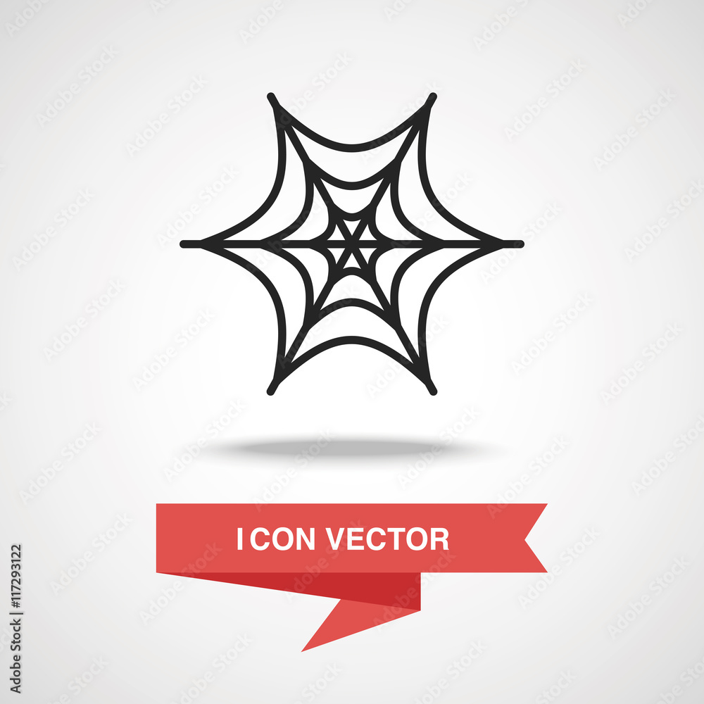 Obraz premium halloween spider icon