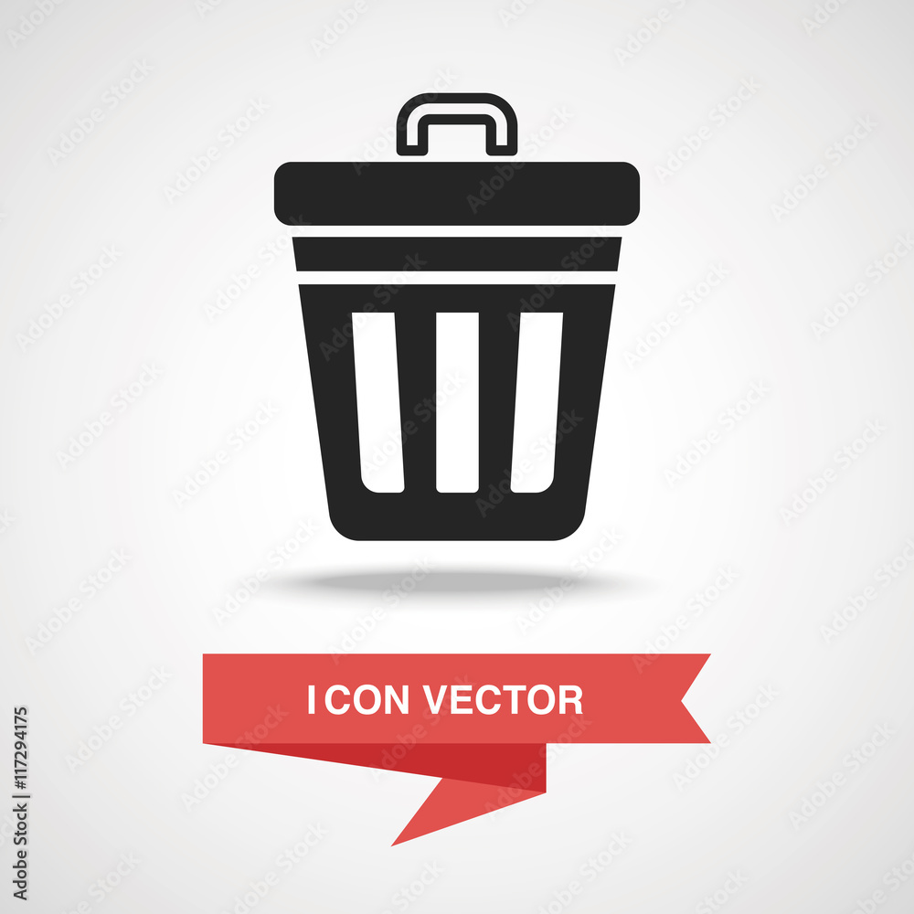 garbage can icon garbage can icon