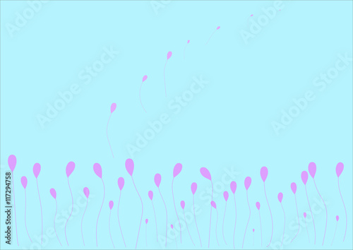 pink balloons