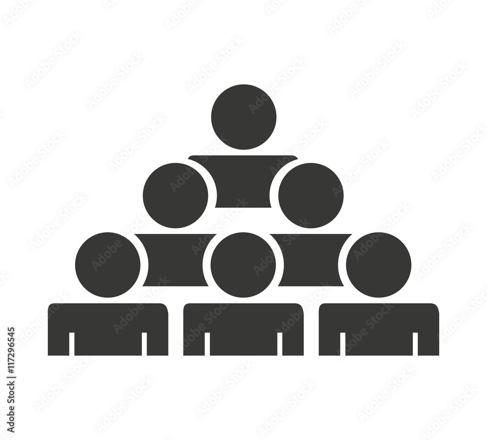teamwork people silhouette icon teamwork people silhouette icon