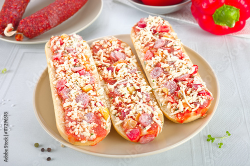 Pizza- Baguette