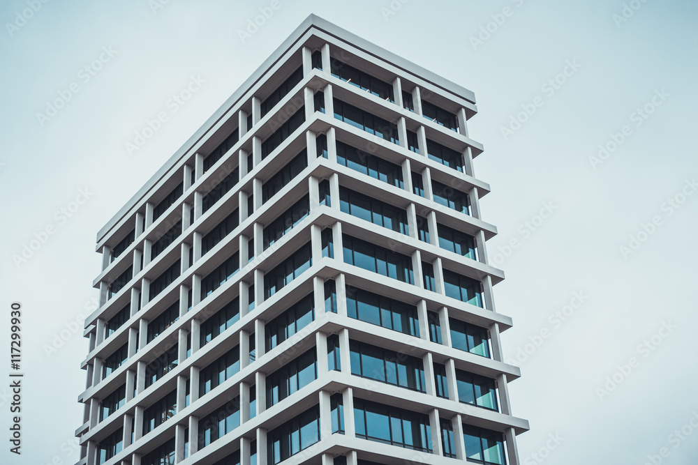 Luxury apartments with inset windows Luxury apartments with inset windows