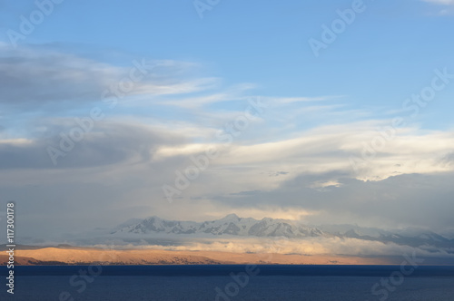 South America, Titicaca lake, Bolivia, Isla del Sol landscape