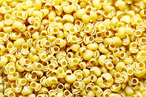 Italian pasta close up background