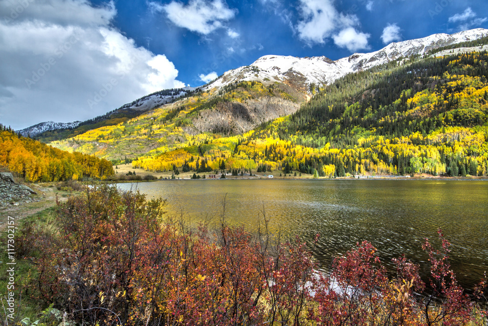 Lake during the Fall in Colorado