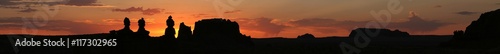 Sunrise in Goblin Valley