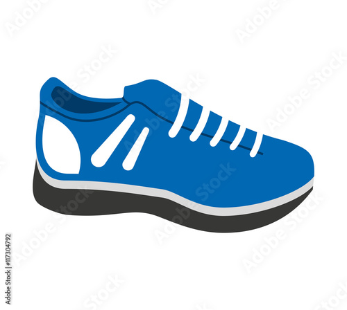 shoes sport equipment icon