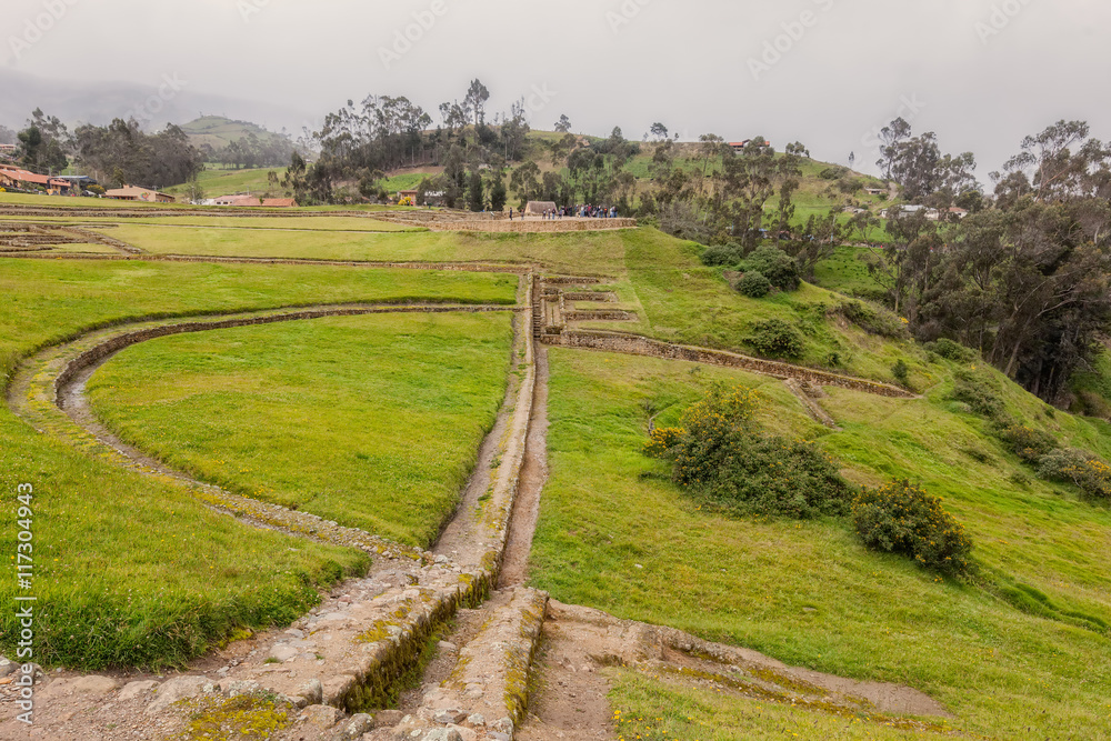 Ingapirca, The Castle Complex Is Of Canar Inca Origin