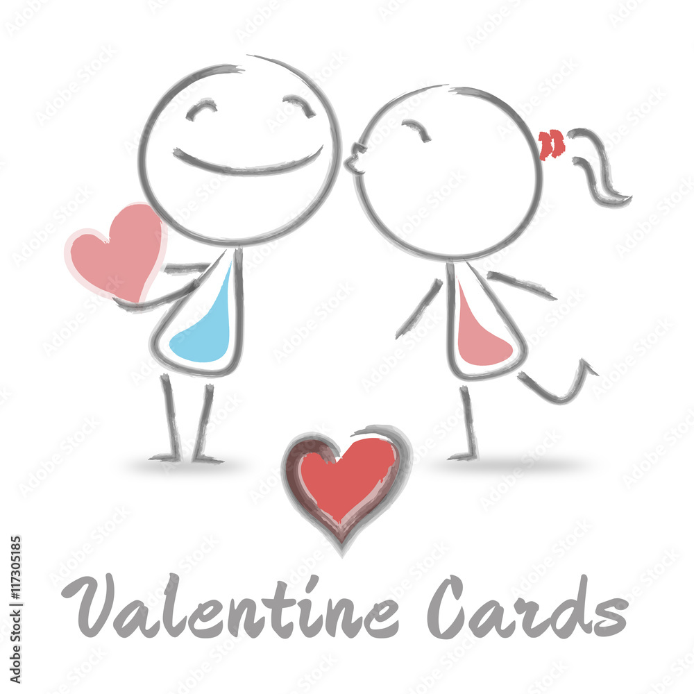 Valentine Cards Shows Valentines Day And Adoration Valentine Cards Shows Valentines Day And Adoration