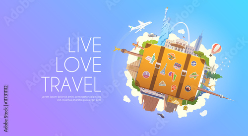 Travel to North America.