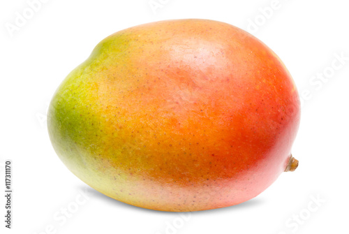 Mango isolated on white