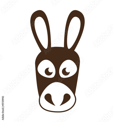 coffee mule animal icon