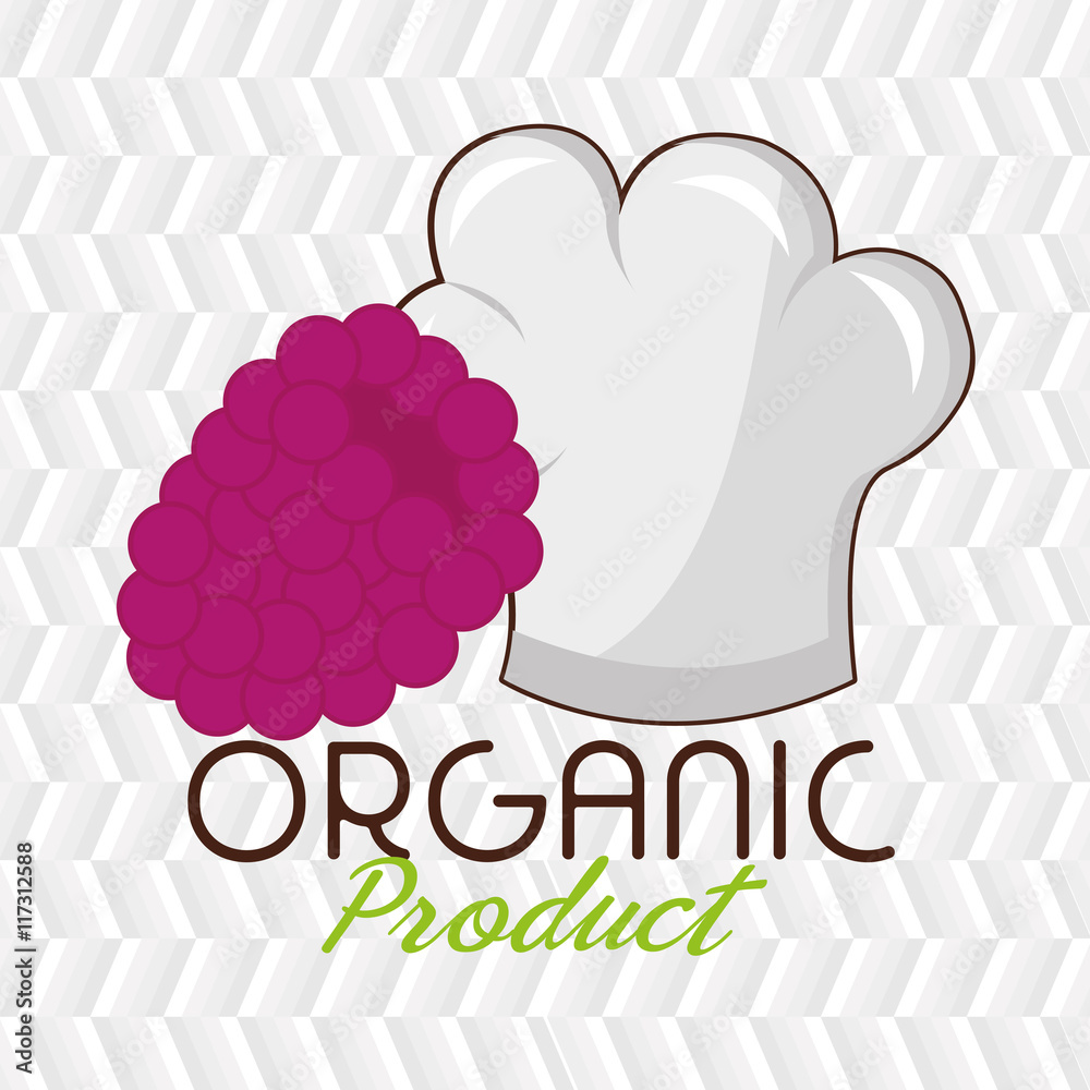 organic food chef hat