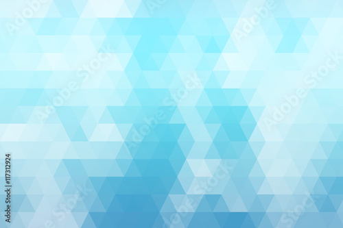 Abstract white blue mosaic ...