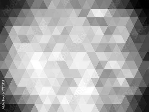 Abstract white grey mosaic ...