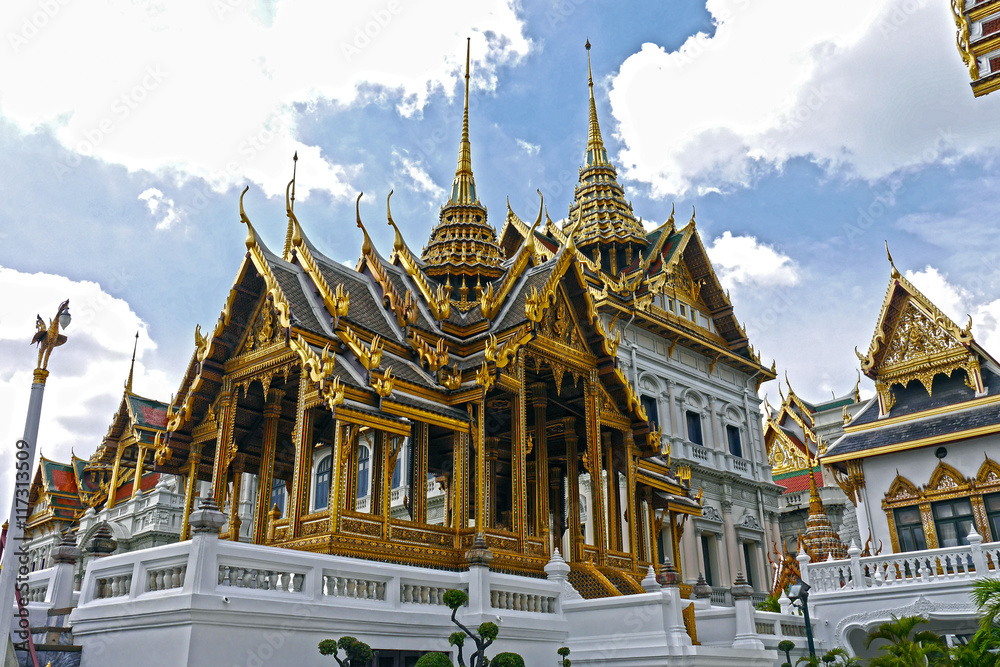 Grand Real Palace, Bangkok. THAILAND.