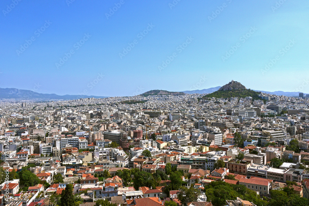 Athens view from Acropolis. GREECE.