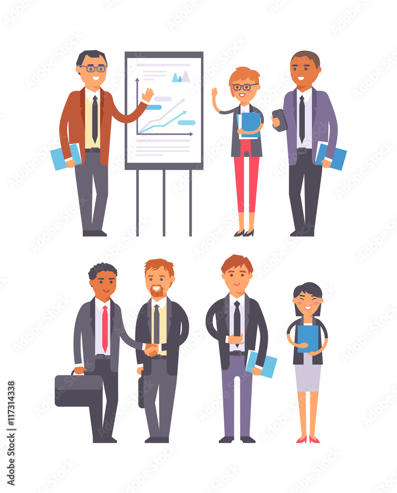 Business people vector
