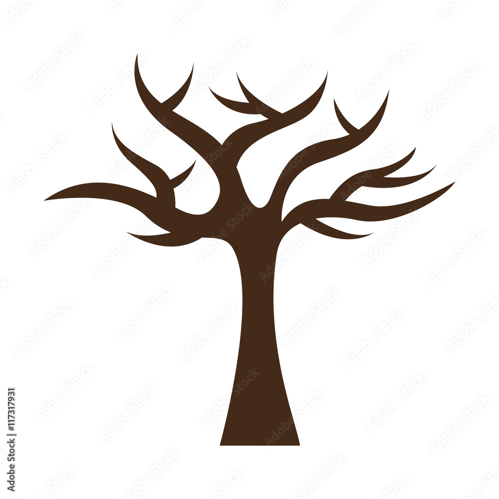 tree ecology symbol icon