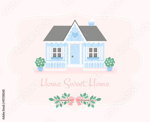 Home sweet home illustration