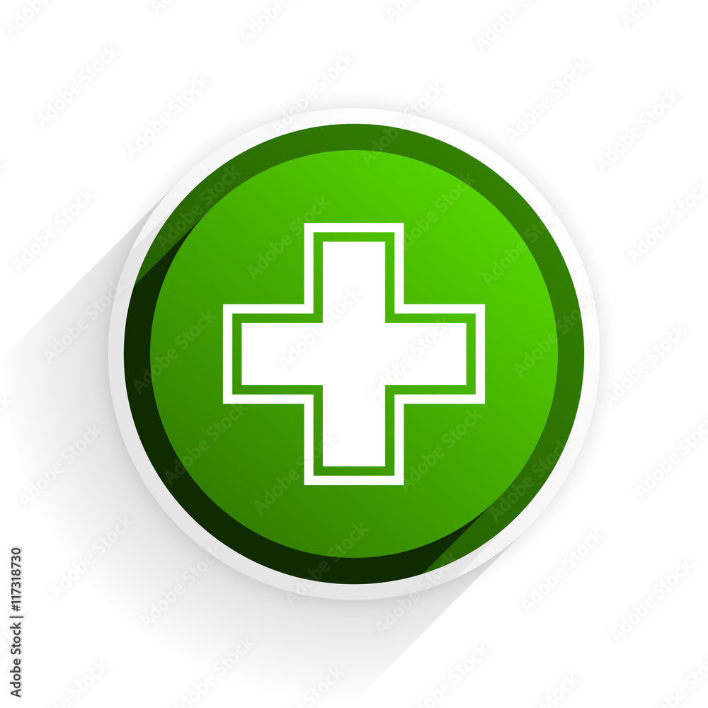 pharmacy flat icon with shadow on white background, green modern design web element pharmacy flat icon with shadow on white background, green modern design web element