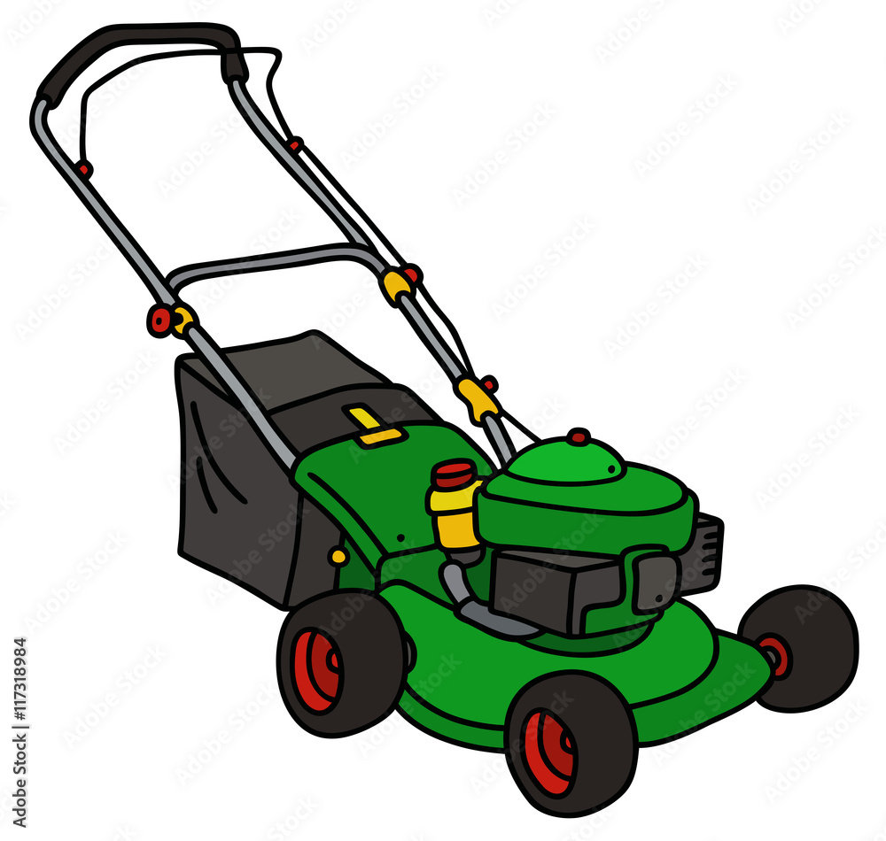 How to Draw a Lawn Mower  Easy Drawing Tutorial For Kids