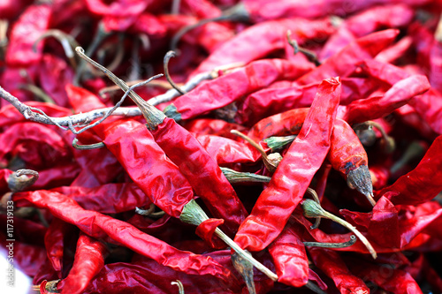 Dried red chilli