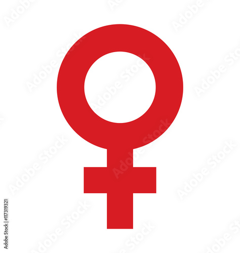 female cross symbol icon