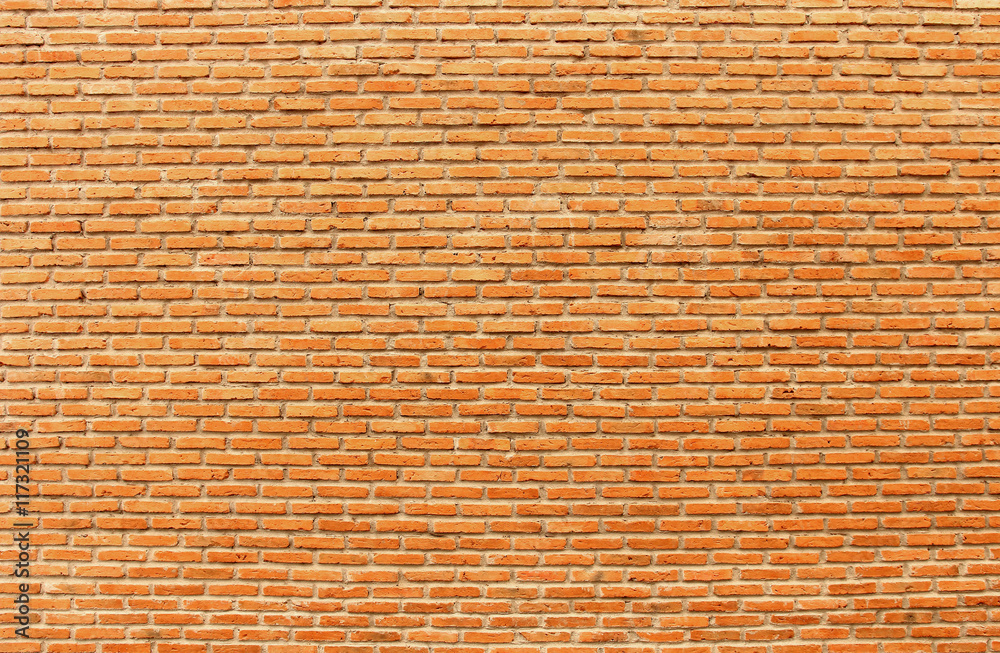 Red brick wall