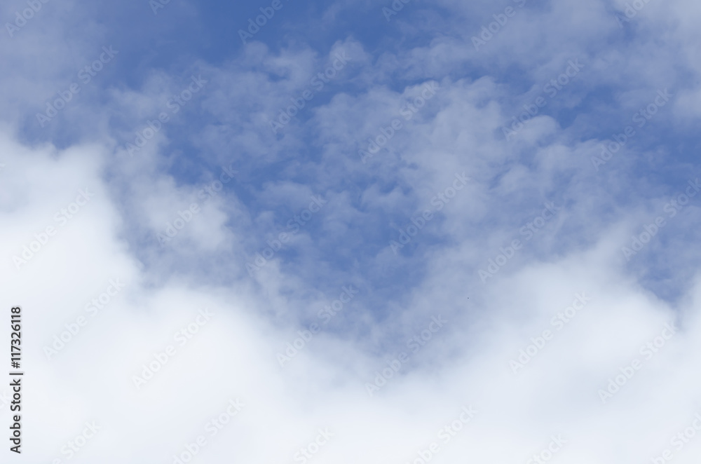 Skies There are many white clouds Skies There are many white clouds