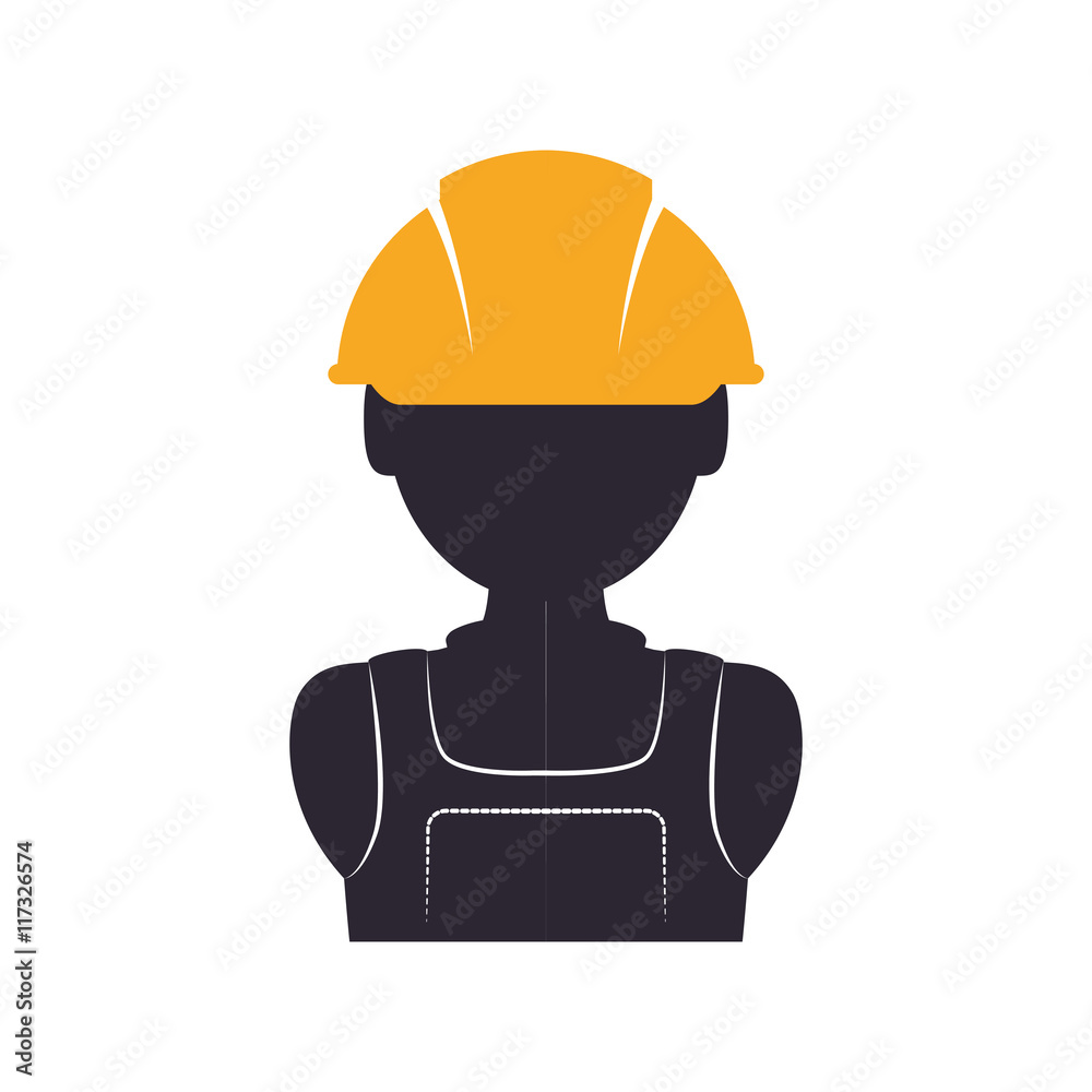 helmet constructer worker industry icon. Isolated and flat illustration. Vector graphic helmet constructer worker industry icon. Isolated and flat illustration. Vector graphic