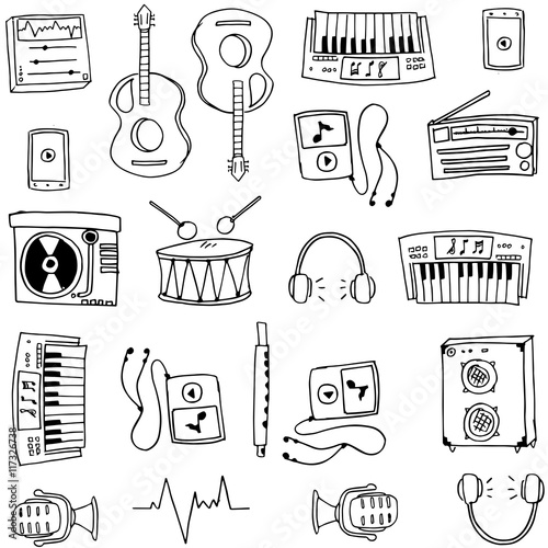 Object music tools doodles